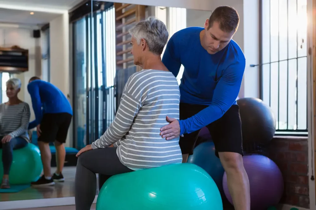 فیزیوتراپی برای دیسک کمر